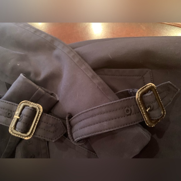 Club Monaco Dark Navy Trench Coat - Picture 6 of 11